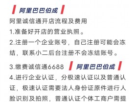 1688开店流程及费用